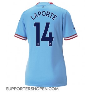 Manchester City Aymeric Laporte #14 Hemma Matchtröja Dam 2022-23 Kortärmad